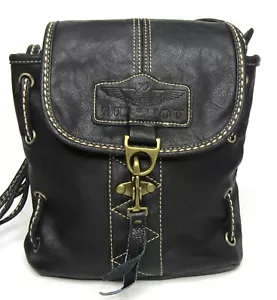 Bolso de hombro Xiangy Cael Deon marrón oscuro de cuero guijarros - Imagen 1 de 11