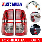 Pair Of Led Tail Lights Left & Right Rear Lamp For Toyota Hilux Sr Sr5 2005-2015