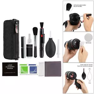 Camera Lens Cleaning Kit Camera Cleaner Pen Cleaning Fluid with Carry Case - Picture 1 of 7