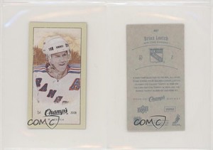 2009-10 Upper Deck Champ's Mini Blue Back Brian Leetch #267 HOF