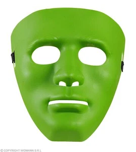 Widmann Maske Grün Anonymous - Bild 1 von 4