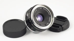 Lente SANKYO KOKI JAPÓN m39 RF LTM W-KOMURA F/3,5 35 mm F=35 mm 1:3,5 casi como nueva - Imagen 1 de 14