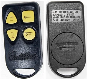 Mando a distancia original Cadillac 10269729 ABO0702T llave Sevilla Eldorado Deville Fleetwood - Imagen 1 de 1