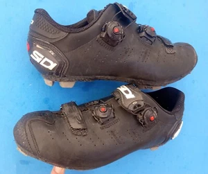 SiDi Dragon 5 carbon SRS mountain( MEGA 44 EU / 10 US wide EE )gravel Mens shoes - Picture 1 of 15