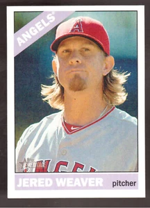 2015 TOPPS HERITAGE #433 JERED WEAVER SP - Picture 1 of 1