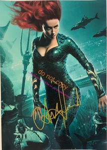 Amber Heard handsigniertes signed Photo - Bild 1 von 1