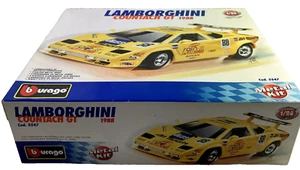 Burago 1/24 Scale Metal Model Kit # 5547 - 1988 Lamborghini Countach GT in Box - Picture 1 of 15