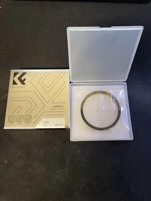 K&F Concept 62mm MC UV Protection Filter Slim Frame with Multi-Resistant Coating - Image 1 of 2
