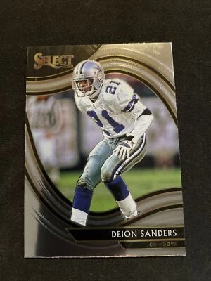 2021 Panini Select DEION SANDERS Field Level SP #321 - Dallas Cowboys - Image 1 of 2