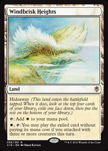 MTG - Windbrisk Heights - Commander 2016 - NM, English Magic FLAT RATE SHIP - Image 1 of 1
