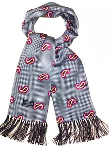 Vintage TOOTAL Silk Scarf Cravat Dapper Neckwear Scooter Mod Goodwood Ascot - Picture 1 of 6