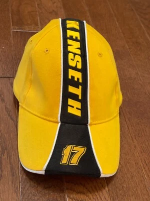 Gorra de béisbol ajustada Chase Matt Kenseth para hombre amarilla y negra NASCAR #17 DeWalt Foto 1 de 4