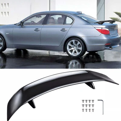 47" Rear Trunk Spoiler Racing GT Wing Gloss bright Black For BMW530i Series 2006 - Image 1 of 4