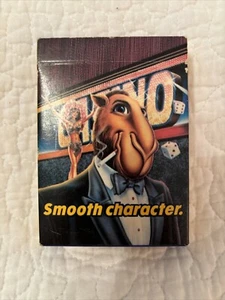CARTE DA GIOCO vintage 1989 RJ Reynolds JOE CAMEL personaggio liscio mazzo completo - Foto 1 di 5