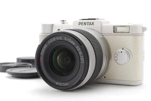 [Neuwertig] Pentax Q 12,4 MP Spiegellose Weiß Kamera Objektiv Kit 665 Klicks aus JP #495 - Bild 1 von 12