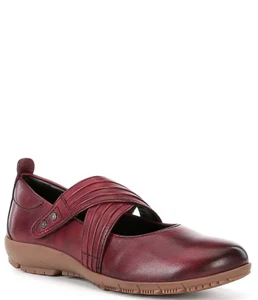 Romika Loire 04 Criss Cross Mary Jane Shoes Sz 7-7.5 EU 38 Amerina Leather NEW - Picture 1 of 8