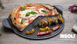 RISOLI' GRIGLIA 40x34 NON SOLO PIZZA RIGATA PRESSOFUSO ALTA CUCINA 4 2024 - Foto 1 di 6