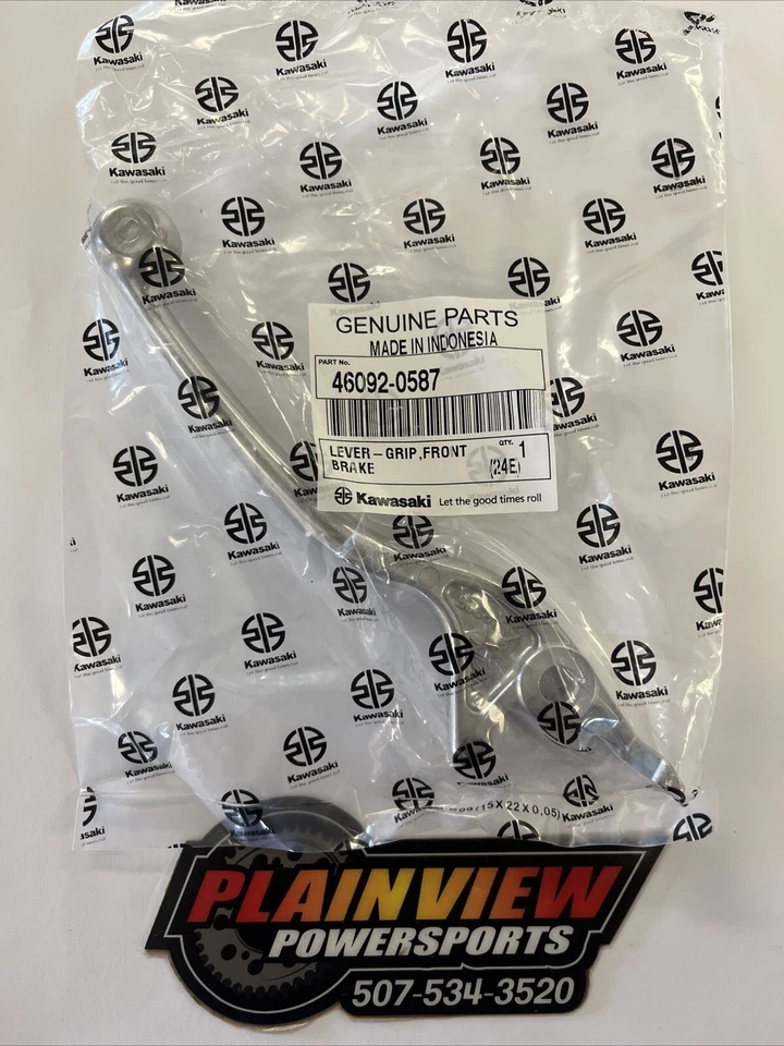 Empuñadura de palanca genuina Kawasaki OEM, freno delantero 2024-25 KLX230 46092-0587 Foto 1 de 1