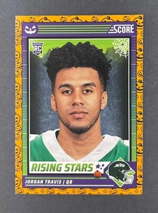 JORDAN TRAVIS * TARJETA DE NOVATO * (RC) 2024 Score-A-Treat Orange Pumpkin #31 - Imagen 1 de 2