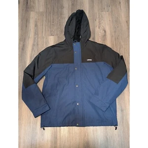 Chaqueta con Capucha Levi's Bloque de Color Cremallera Completa Abrigo Ligero Talla M - Imagen 1 de 4