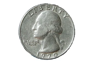 1970-D WASHINGTON QUARTER #3 - Picture 1 of 2