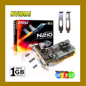 NEW OPEN BOX MSI NVIDIA PCI Express X16 VIDEO CARD ✔️ Low or ✔️ High Profile - Picture 1 of 19