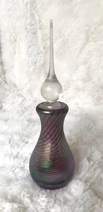 Stuart Abelman art glass perfume bottle Signed and dated 1991 - Picture 1 of 7