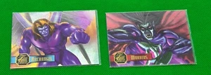 1995 Flair Marvel Annual 95 Power Blast #10 Morbius & Archangel #16 - Picture 1 of 7