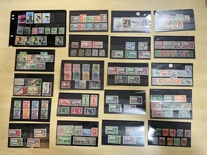 Estampillas de la Commonwealth GB QV - QEII colección mixta como nuevas y usadas, fuera de papel #S231 - Imagen 1 de 21