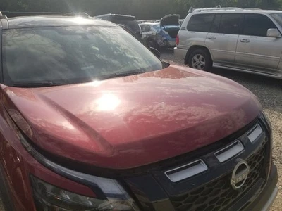 22-23 NISSAN PATHFINDER OEM HOOD ASSEMBLY MAROON  - Изображение 1 из 4