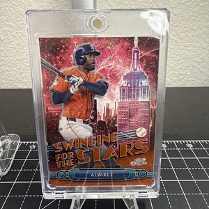 2025 Topps Series 2 Fanatics Yordan Alvarez Swinging for The Stars Orange /25 - Picture 1 of 8