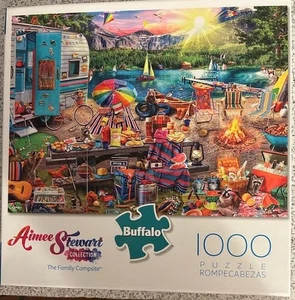 Aimee Stewart Collection "The Family Campsite" von Buffalo, FABRIKVERSIEGELT - Bild 1 von 1