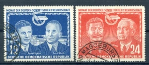 868510) DDR Nr. 296-297 gestempelt, Deutsch-sowjetische Freundschaft - Bild 1 von 1
