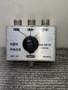 Pace 3 position coxial switch model 5621 36232 - Picture 1 of 4