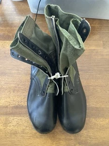 VTG US Military Spike Protective Jungle Combat Boots Men’s 11W NEW NEVER WORN - Picture 1 of 15