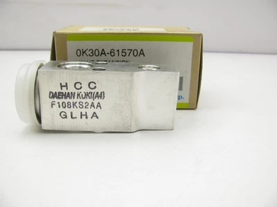 Válvula de expansión de aire acondicionado Halla Climate Control 0K30A-61570A para Kia Rio 2002 1,5 L-L4 Foto 1 de 4