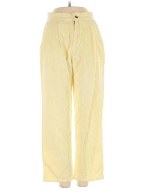 American Apparel Women Yellow Casual Pants XS - Image 1 of 2