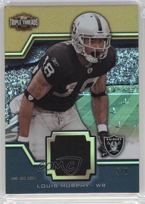 2011 Topps Triple Threads Unity Relics Gold /9 Louis Murphy #TTUSR-61 - Image 1 of 2