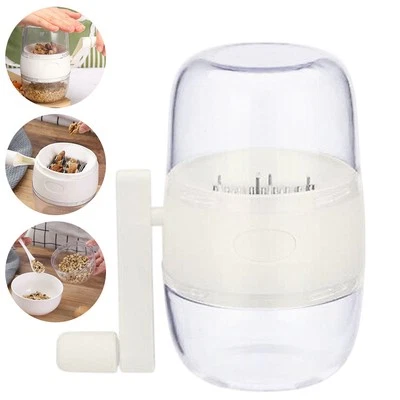 Manuelle Nussmühle Handkurbel Nusszerkleinerer  für Knoblauch Pfeffer Walnüsse - Bild 1 von 4