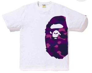 A Bathing Ape BAPE T-Shirt 2XL White Unused Streetwear Authentic - Picture 1 of 3