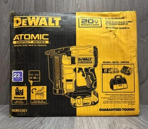 DeWalt (DCN623D1) 20V MAX XR 23 Calibre Inalámbrico Pin Clavadora Kit (NUEVO) - Imagen 1 de 1