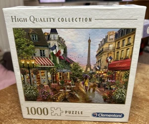 Flowers In Paris 1000 Piece Jigsaw Puzzle Paris Clementoni Puzzle - Picture 1 of 3
