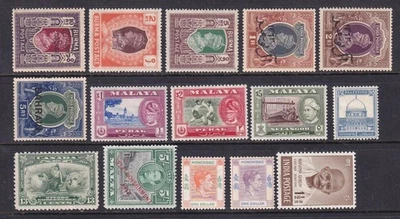 Br Commonwealth Mixed Stamps. Higher Values etc. GV, GVI MM. Cat approx £280 - Image 1 of 2
