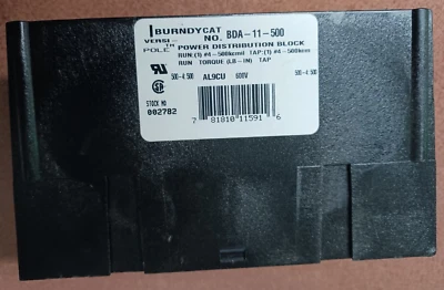 Burndy BDA-11-500 Versi-Pole Power Distribution Block - Image 1 of 4