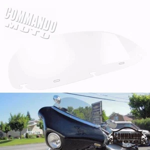 Universal Motorcycle Fairing Batwing Windshield Clear Windscreen For Harley  - Picture 1 of 12