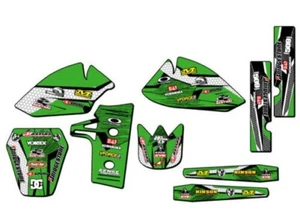 1985-2004 KX 60 PODIUM Green Senge Graphics Kit Compatible with Kawasaki - Picture 1 of 10