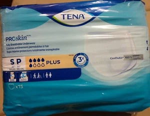 TENA PROskin PLUS Unisex Inkontinenzunterwäsche 72631 Größe S (25"-34") 15er Pack - Bild 1 von 3
