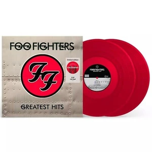FOO FIGHTERS GREATS HITS VINILO LP DISCO ROJO COLOR 2x 12" GATEFOLD SELLADO - Imagen 1 de 3