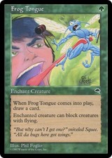 FROG TONGUE ~mtg NM Tempest Common x1