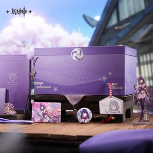 Official Genshin Impact Realm of Tranquil Eternity Inazuma OST Gift Box CD Set - Picture 1 of 13